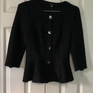 Black tailored jacket